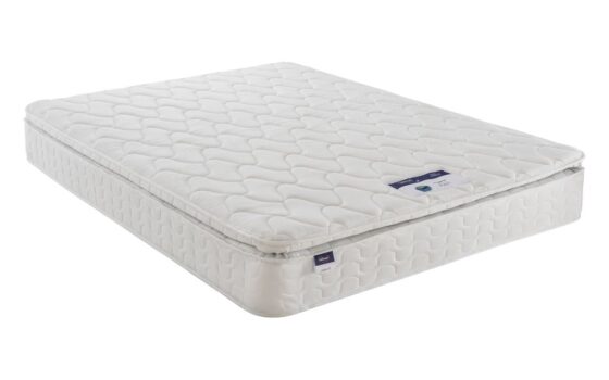 silentnight miracoil pillow top mattress double
