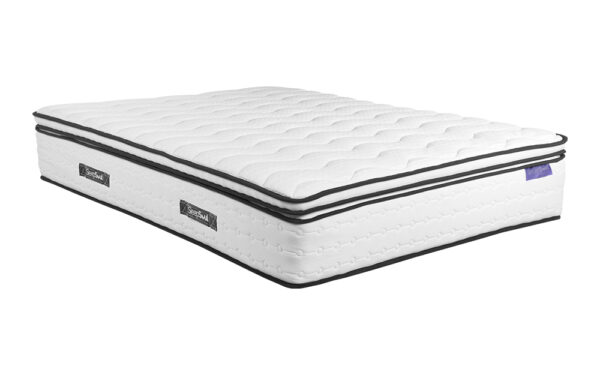 SleepSoul Space 2000 Pocket Memory Pillow Top Mattress, King Size