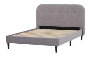 Novo Levi Fabric Bed Frame, King Size