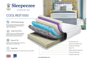 Read more about the article Sleepeezee Cool Rest 1000 Pocket Mattress Review: Sleep Cool!