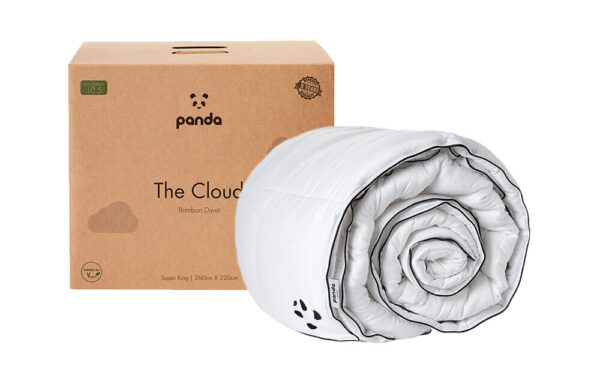 Panda Bamboo Cloud 10.5 Tog Duvet, Double