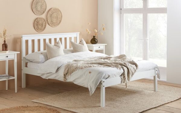 Birlea Denver Bed Frame, Double, Grey