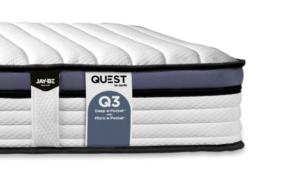 Jay-Be QUEST Q3 Deep e-Pocket Childrens Mattress, Single