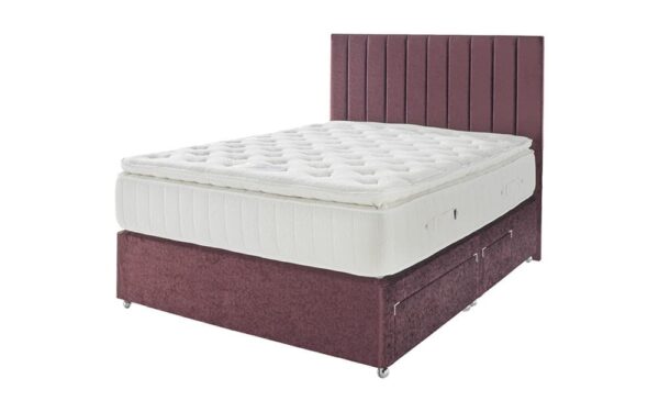 Kaymed Smart Latex 2400 Pillow Top Mattress, Superking