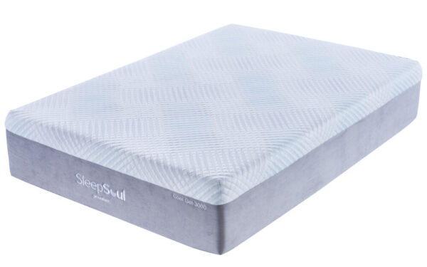 SleepSoul Premium Cool Gel 3000 Pocket Mattress, Small Double